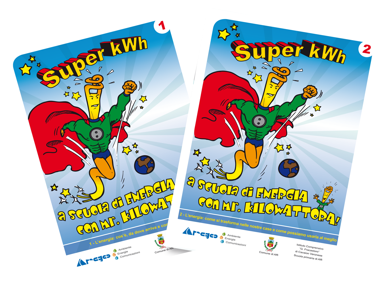 Copertine Libretti Super kWh Volume 1 e 2